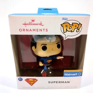 2025 Hallmark Funko Pop Superman Ornament - Walmart Exclusive - New In Box